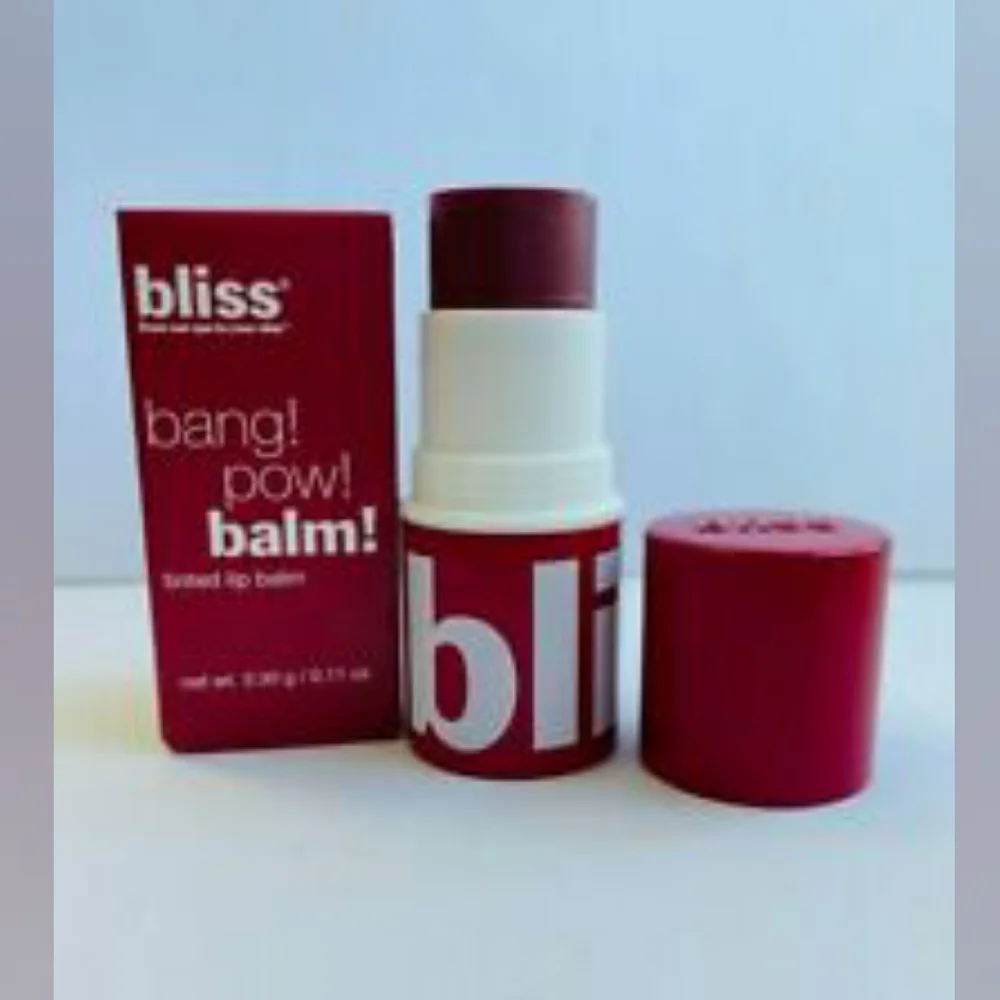 🧚‍♀️GET BERRIED AWAY Bliss DISCONTINUED Tinted Lip Balm NWT